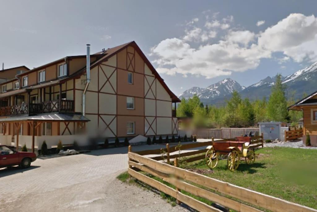 Apartman S Nadhernym Vyhladom Na Tatry Veľký Slavkov Exterior foto